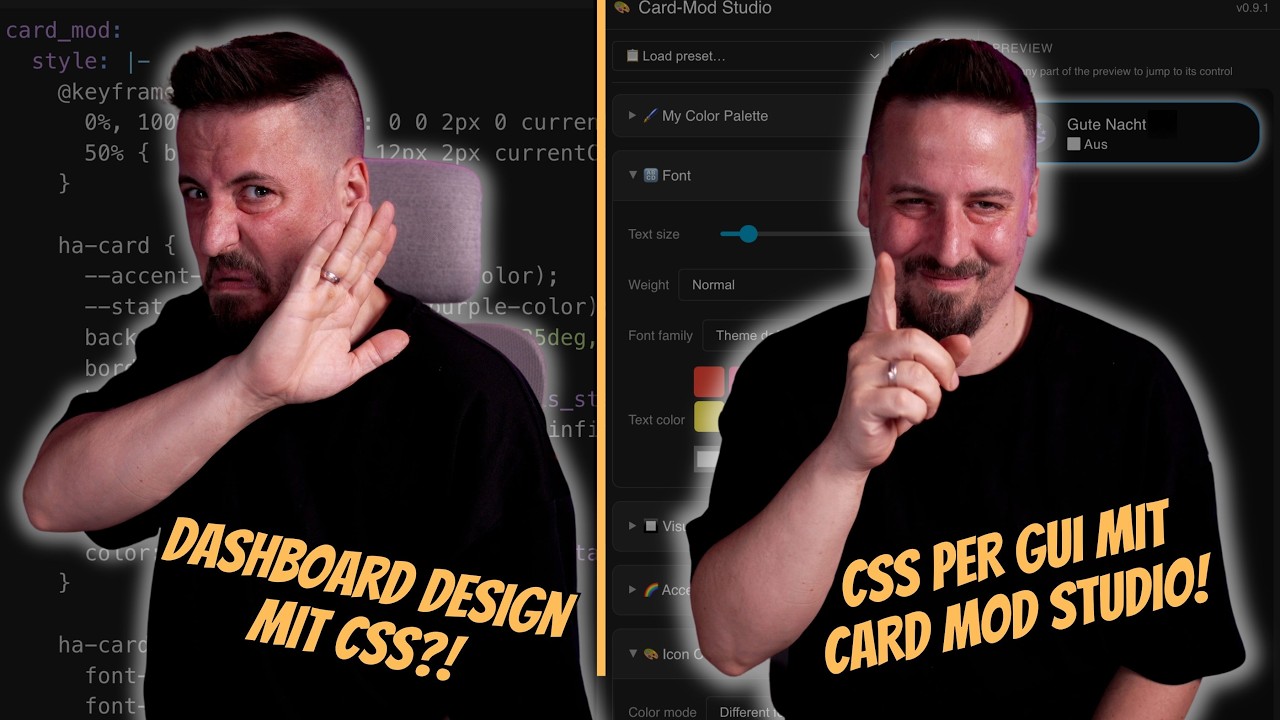 Card-Mod Studio: Home-Assistant-Karten ohne CSS-Stress gestalten