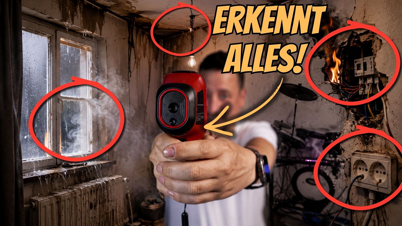 HIKMICRO D02: Wärmebrücken und Feuchteverdacht mit SuperScene finden